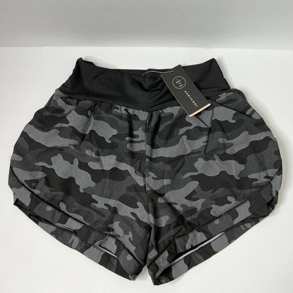 Lushforest Women’s Workout  High Waist Gym Running Shorts Sz M - Picture 4 of 10